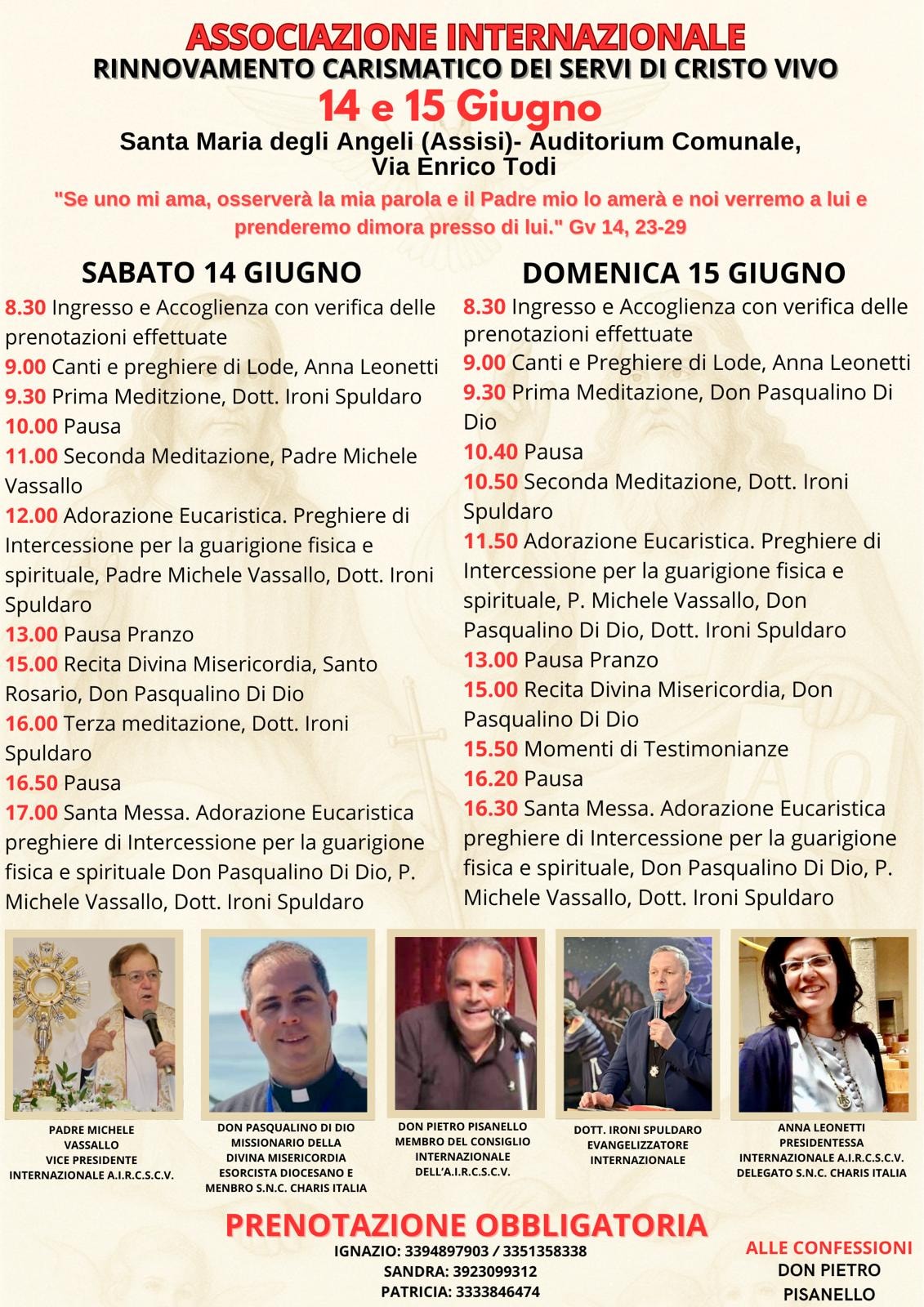 Rinnovamento Carismatico a Santa Maria degli Angeli